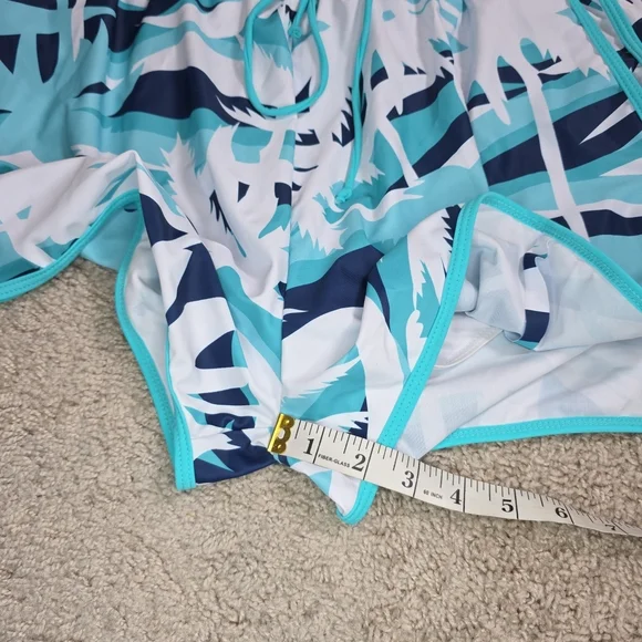 Summer Mae Blouson Tankini Swimsuits Women Tummy Control 2 Piece Bathing Suit - Picture 9 of 11